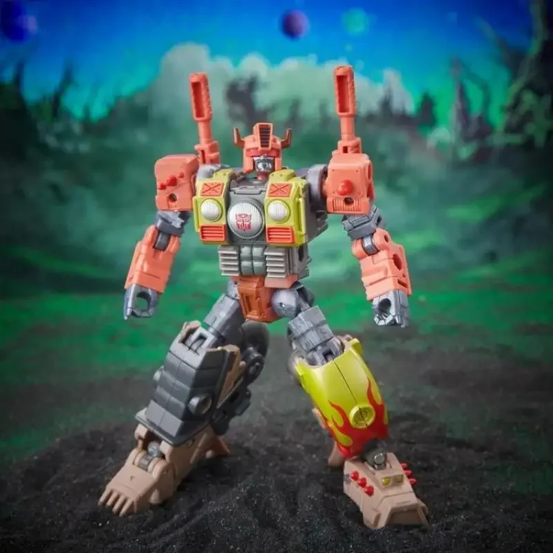 Hasbro Transformers Toys Legacy Evolution Crashbar Deluxe Class 5,5-дюймовая фигурка в подарок F7195