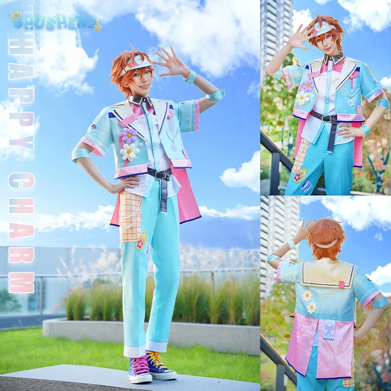 Akehoshi Subaru Harukawa Sora Sazanami Jun cosplay Ensemble Stars Costume Party Carnival fashion set men women casual uniform