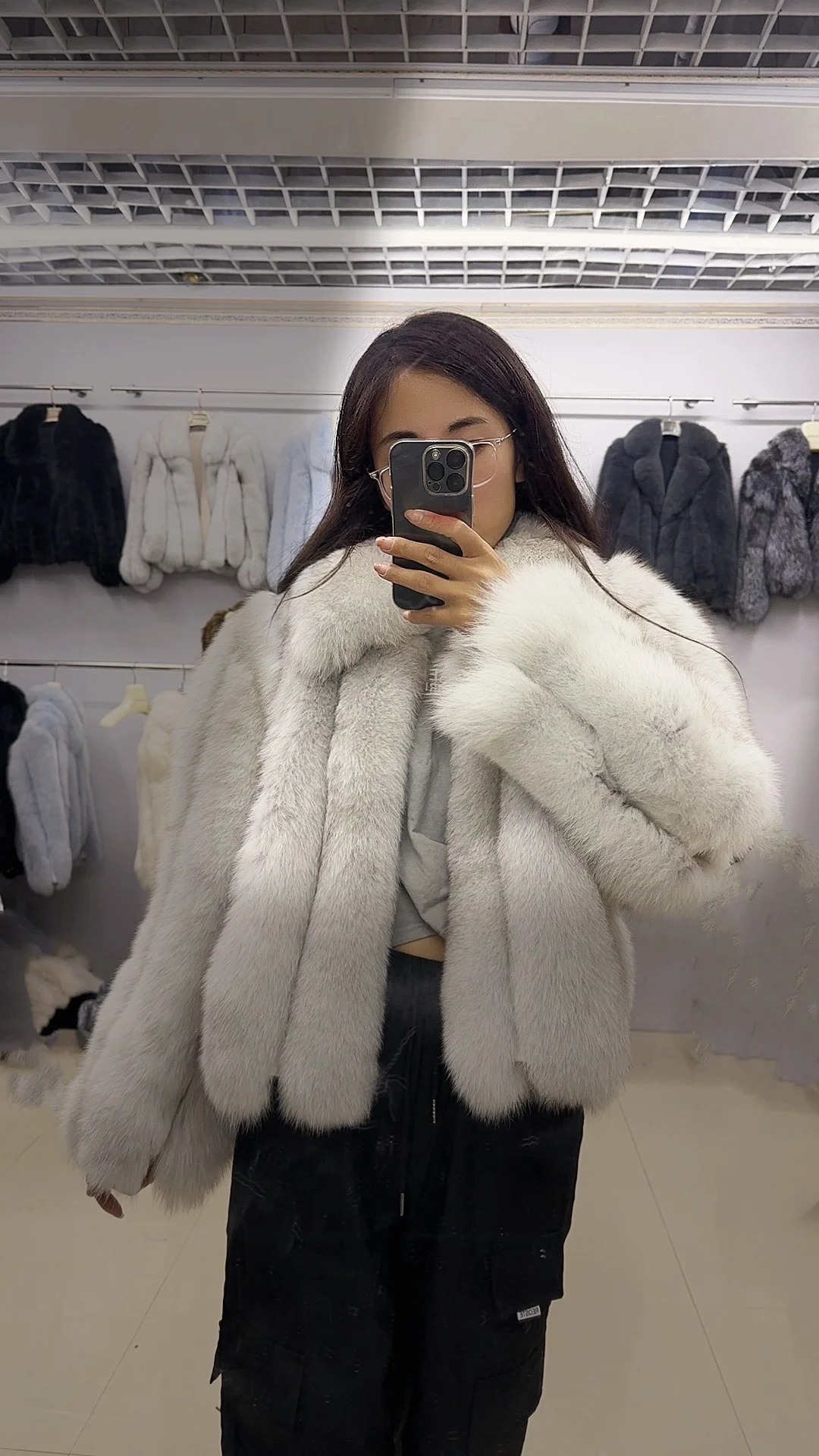 Real Fox Fur Short Jcaket Women Luxury Vest Female High Quality Genuine Cropped Natural Fox Fur Coat For Girls