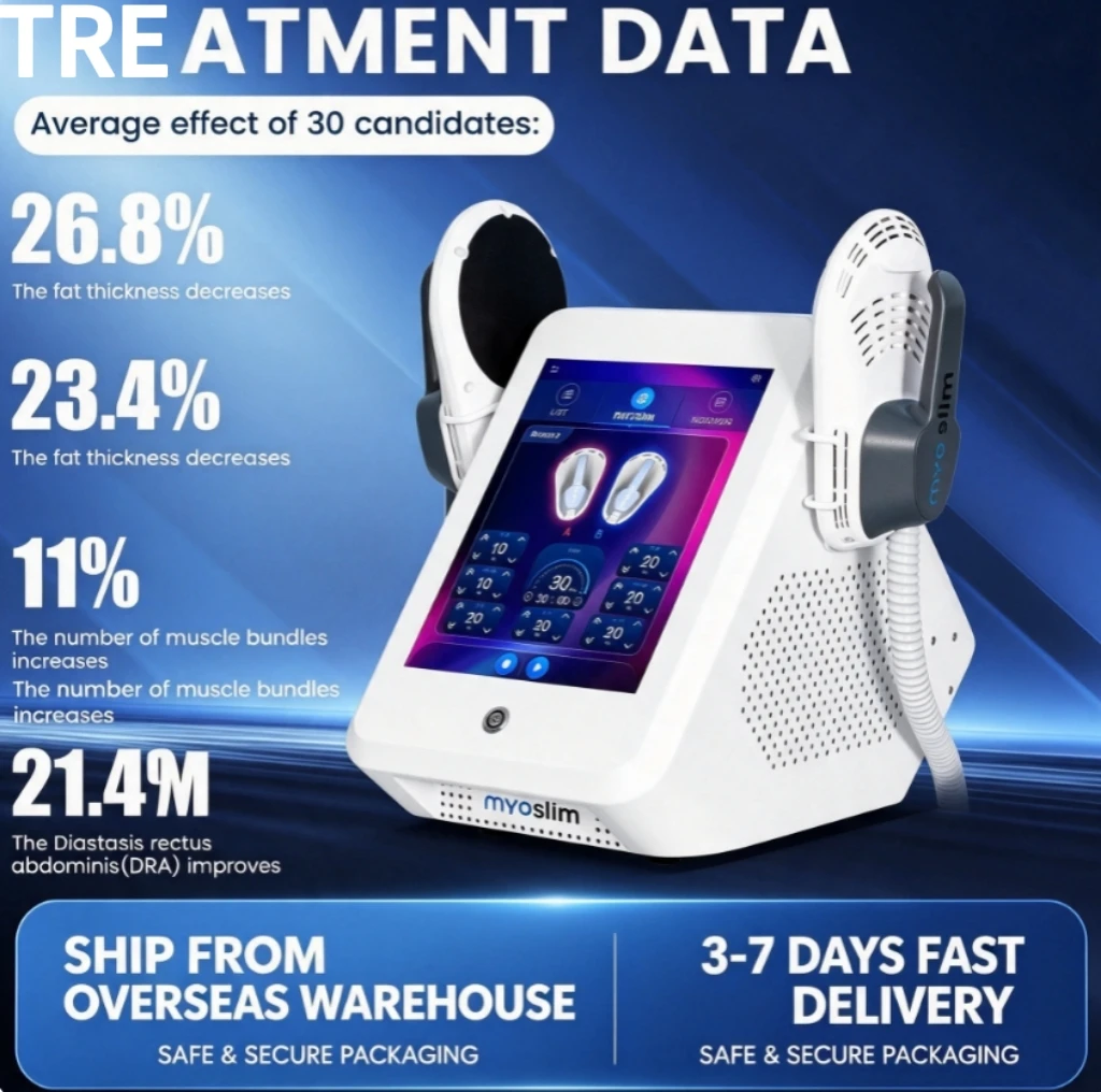 Portable Body Contouring Machine Non-invasive Muscle Stimulator for Home Salon Body Shaping & Skin Tightening