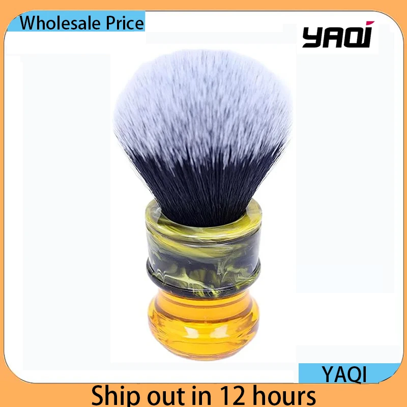 

Yaqi 24MM Men Wet Shave Brushes Sagrada Familia Black/White Tuxedo Synthetic Fibre Resin Handle