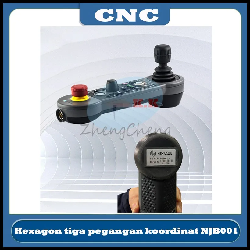 CNC hexágono tiga, kotak kontrol, h009834/f, njb001, hexágono siui dea