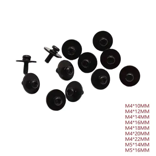 Imagen 1 del producto Tornillos de montaje de lengüeta de tambor duraderos, reemplaza la reparación de graves, tornillos de montaje de tambor de Jazz, Hardware de percusión para Tom Drum Snare Drum, 50x