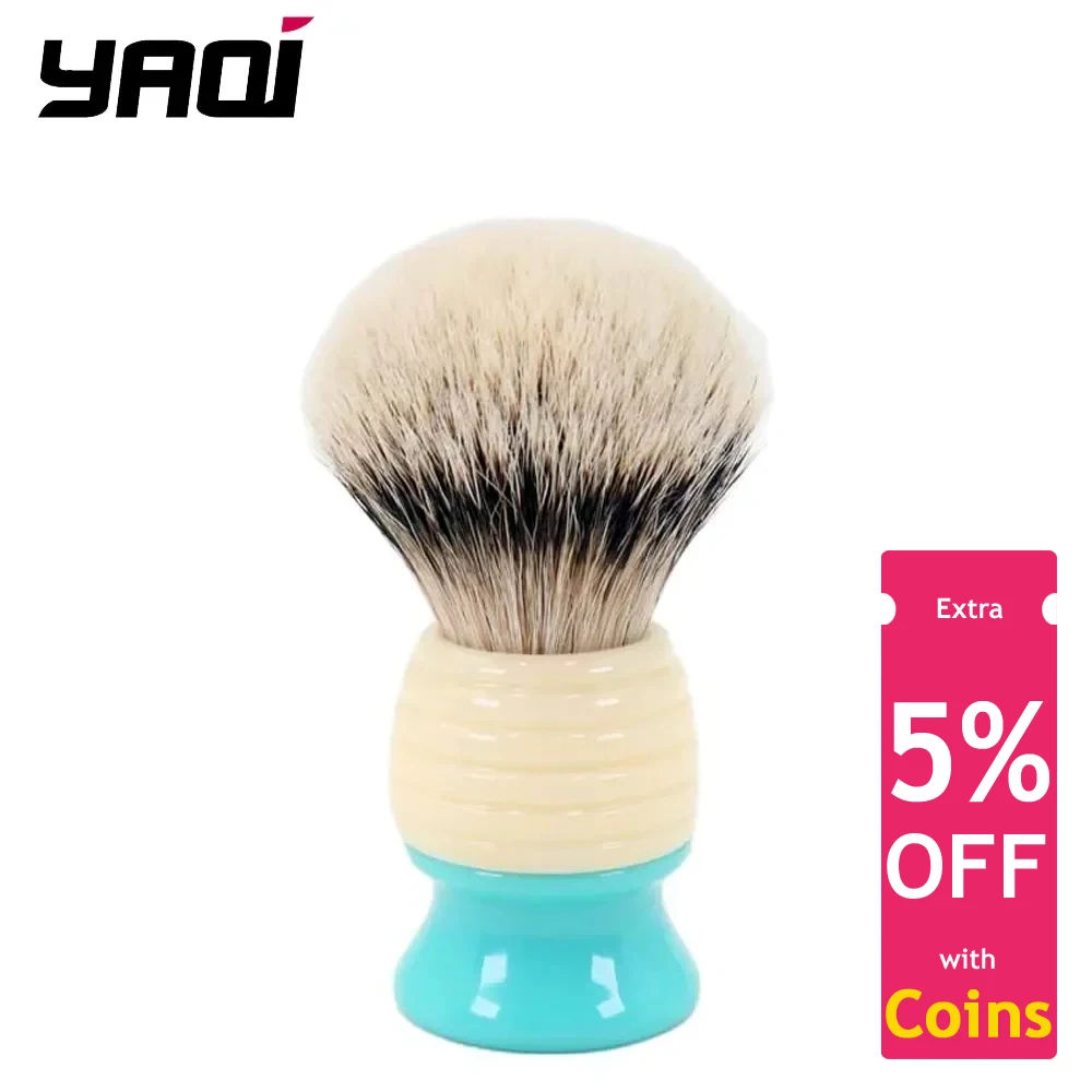 

YAQI 24mm Silvertip Badger Hair knots Mens Wet Shaving Brush