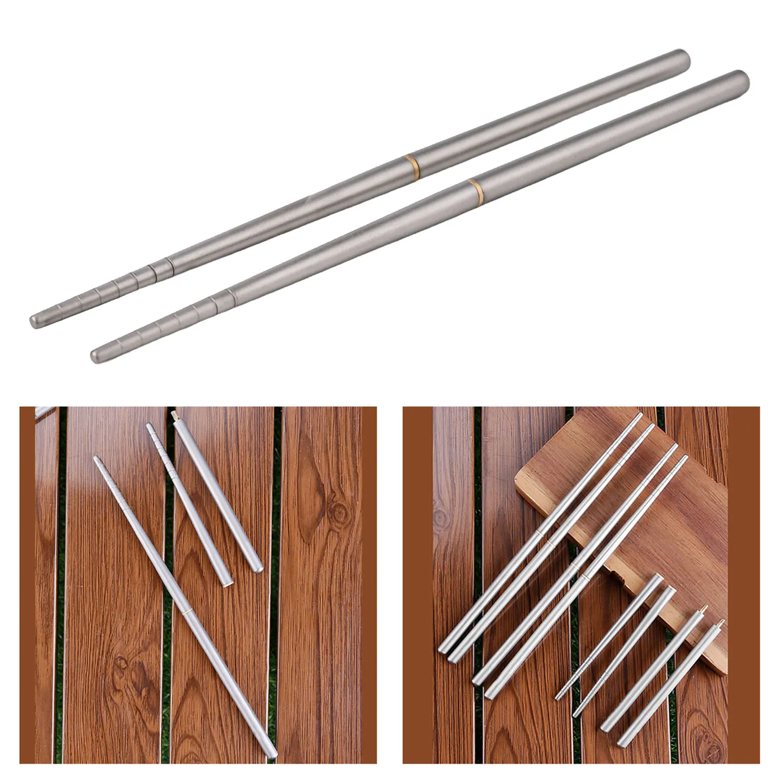 

Original-taste Outdoor Camping Chopsticks Camping Chopsticks Detachable High Hardness Lightweight For Barbecue