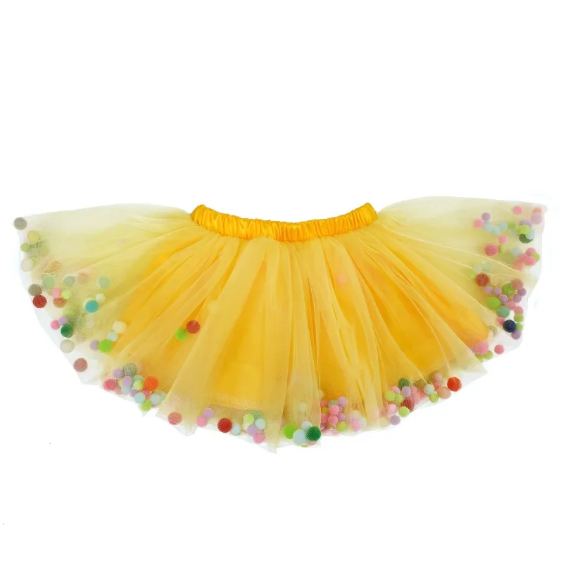 Children's Mesh Tulle Skirt, Versatile Skirt for Birthday Parties and Stage Performances, Children's Day & Halloween Clothes