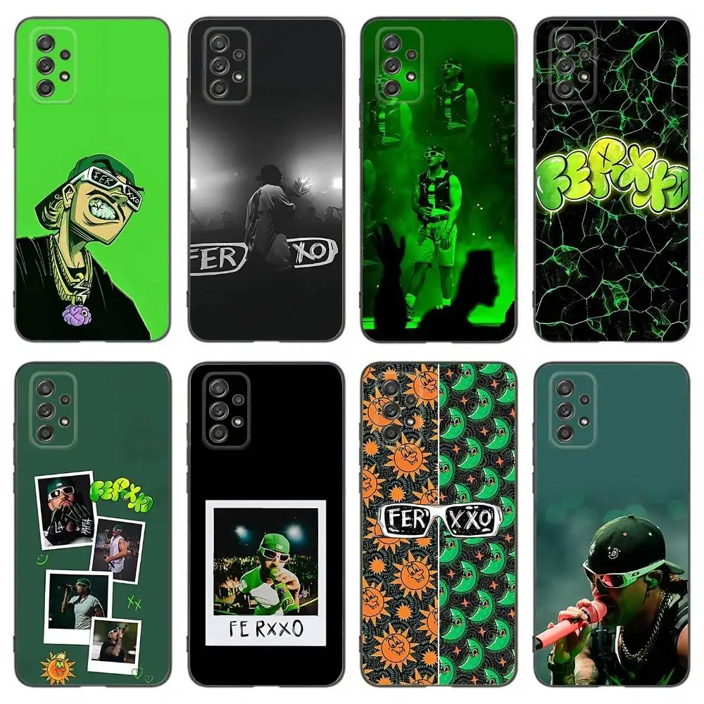 

F-Feid Singer SIXDO Ferxxo Phone Case For Samsung Galaxy A 91,80,73,72,53,52,51,22,5G,Plus,J,Note Soft Black Cover