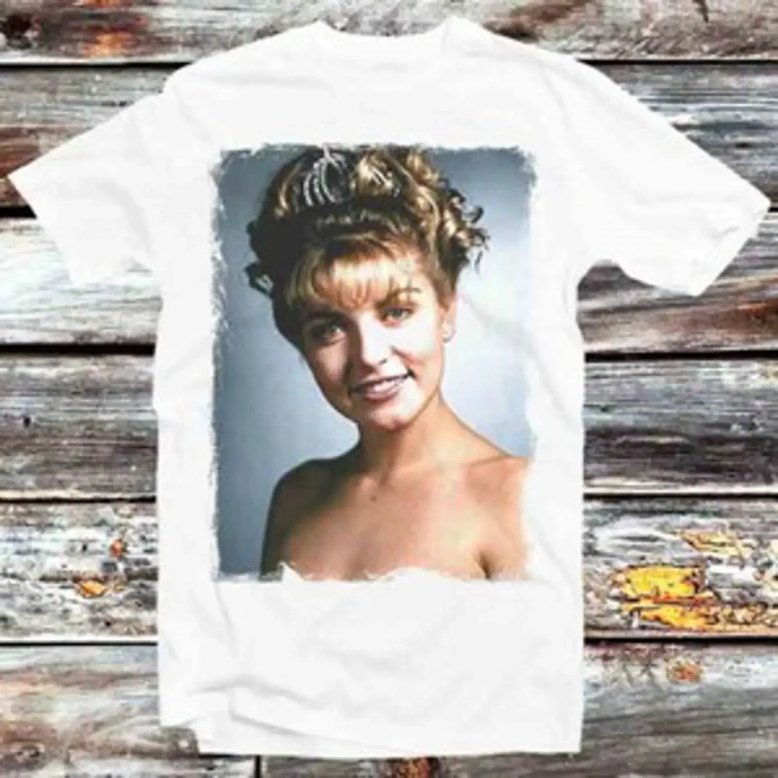 Twin Peaks Laura Palmer Fire Walk With Me 80er T Shirt B1329 vintage Washed Slightly fashion Stylish Breathable Stretched