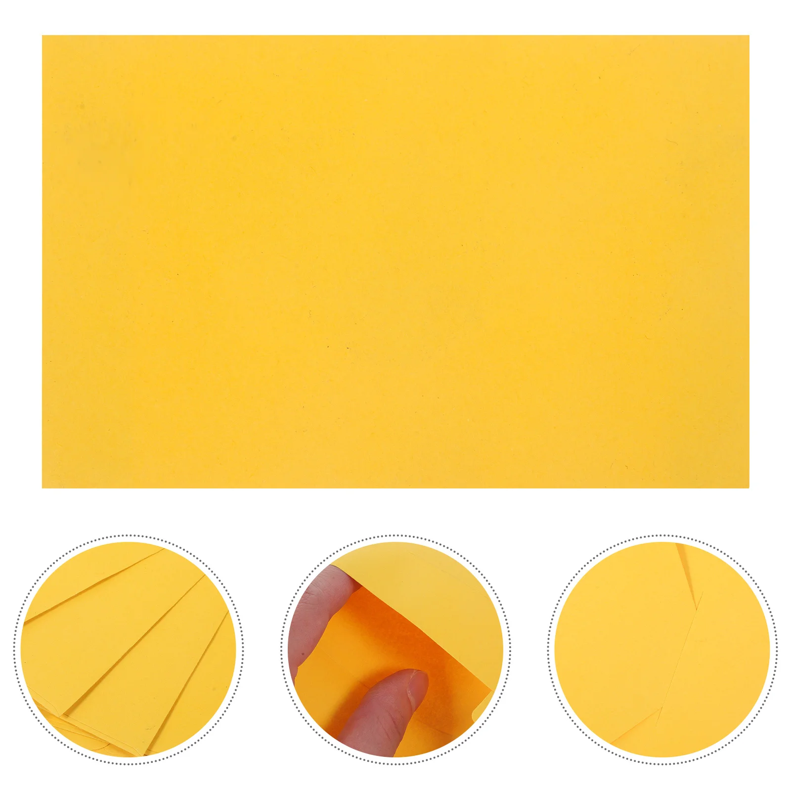 

100Pcs Golden Mini Envelopes Strong Elegant Invitation Envelopes Portable Multi-Function Festival Accessories Festival Supplies