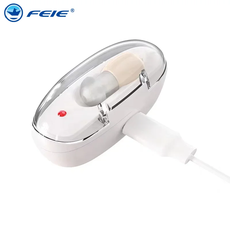 2024 NEW Hearing Aids Rechargeable Digital Hearing Aid For Deafness Elderly High Power Sound Amplifier with Noise Cancelling