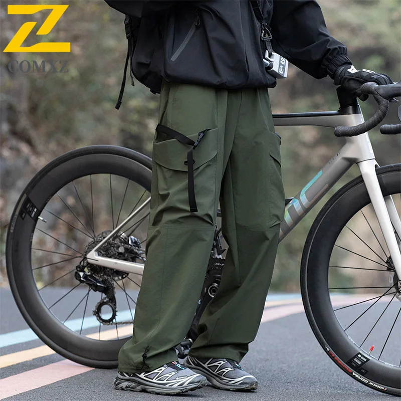 Men's Cargo Pants 2025 New Autumn Casual Loose Running Rock Climbing Trousers Camping Adventure Urban Style Breathable Pants