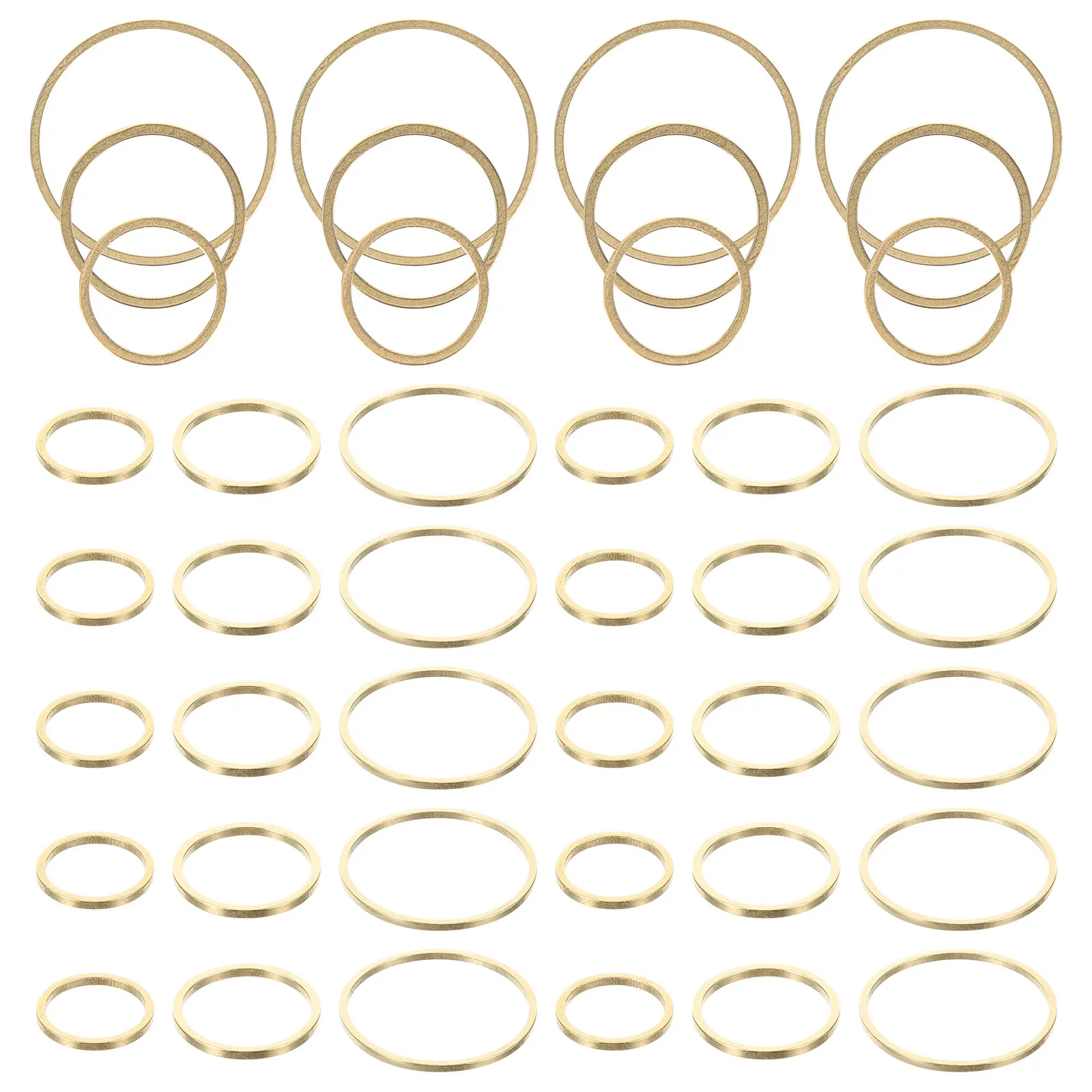 

60pcs Copper Pendant Charms for Jewelry Making Jewelry Making Kits For Adults Kits Supplies Girls DIY Gifts Adults
