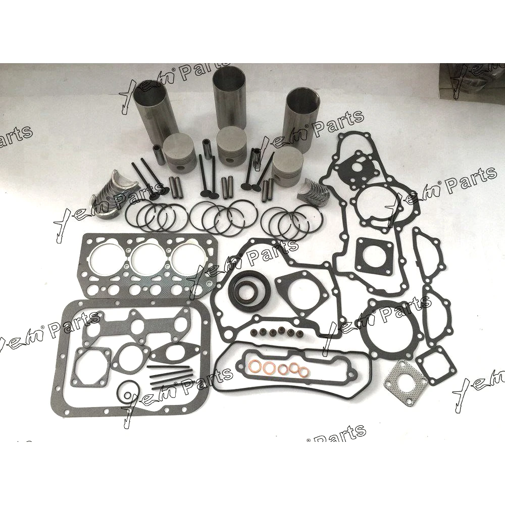 

Practical K3C Overhaul Rebuild Kit With Gasket Set Bearing-Valve Train For Mitsubishi engine part