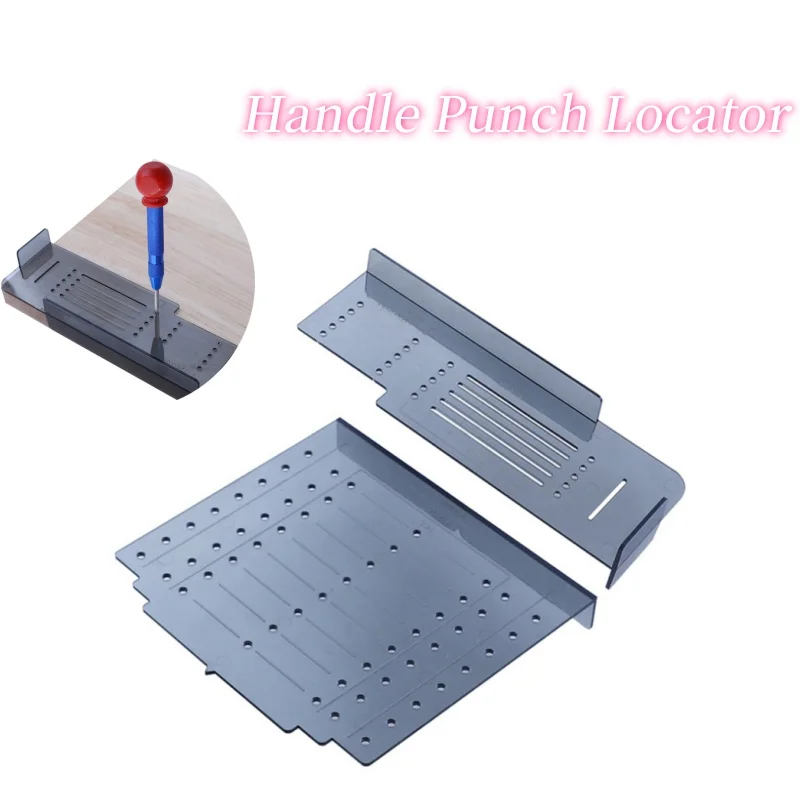 Cabinet Handle Template Kit Door And Drawer Pull Installation Marking Jig For Cabinet Knob Handle Pull Mounting Woodworking Tool
