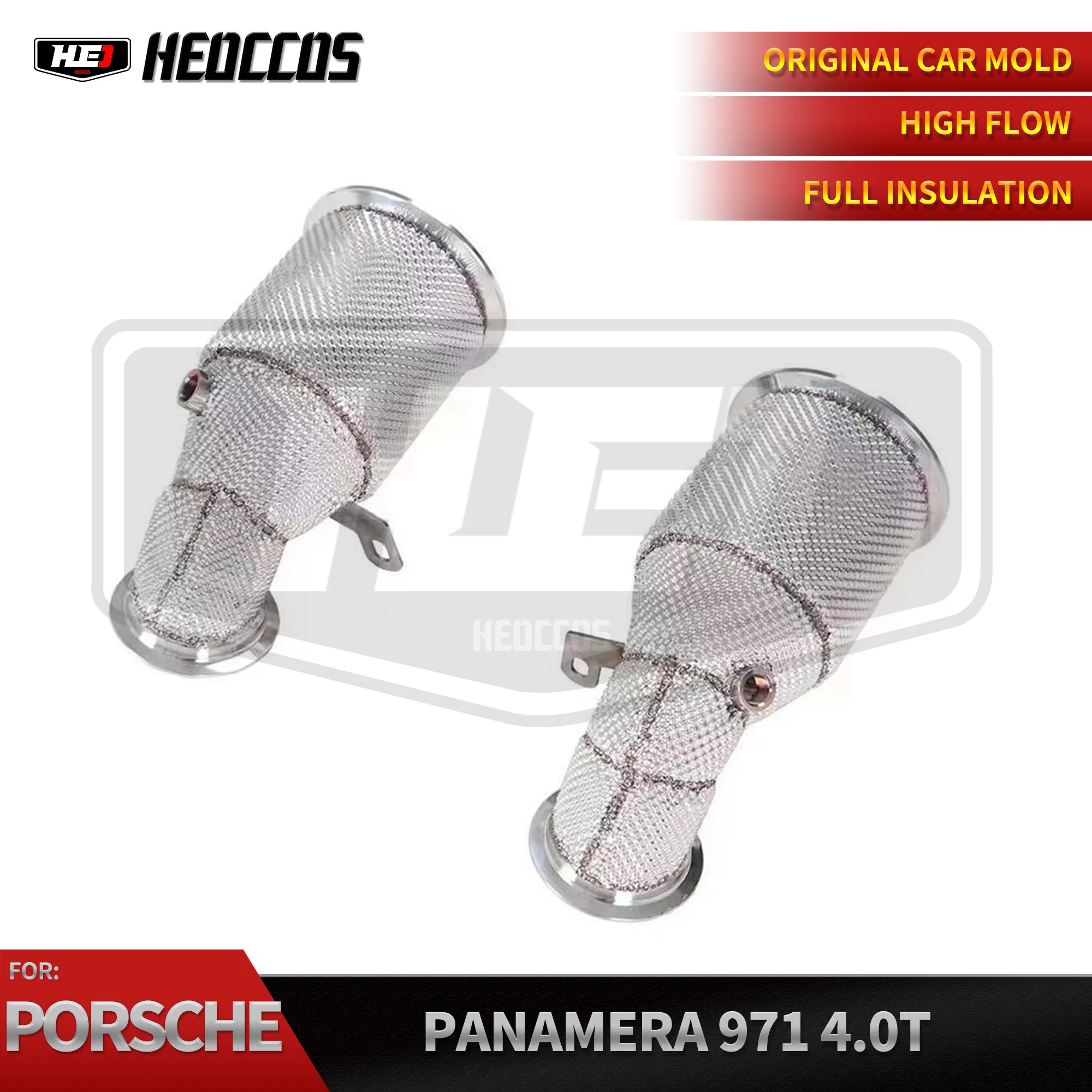 

HEO Exhaust System High Flow Performance Downpipe For Porsche 971 Panamera Turbo GTS 4.0T