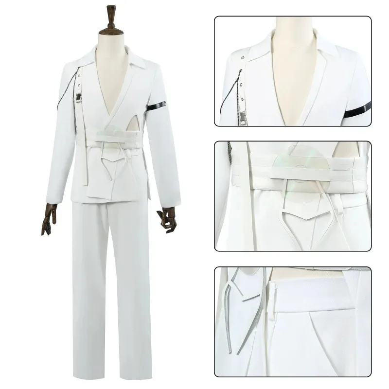 

Anime ALIEN STAGE Luka R7 Cosplay Costume White Accessories Full Set Idol Performance Uniform Party Carnival Suit Outfitsx;8's,6