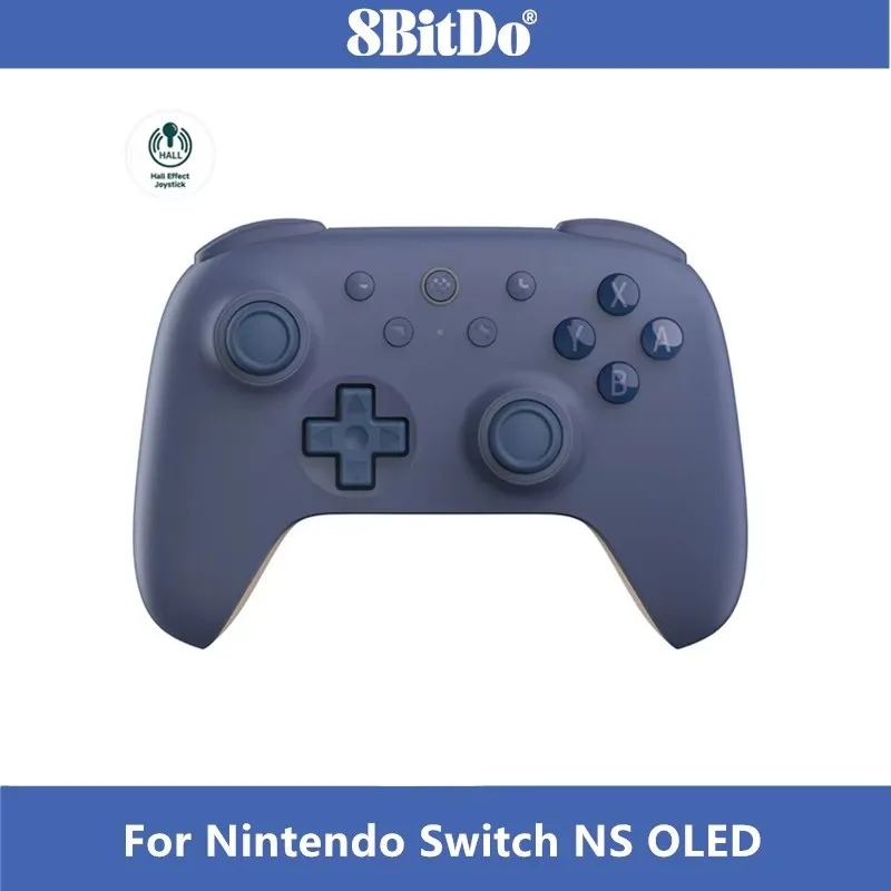 8BitDo Ultimate 2C Bluetooth-controller voor Switch 2 draadloze gamepad met Hall-effect Joystock voor Nintendo Switch, OLED-console