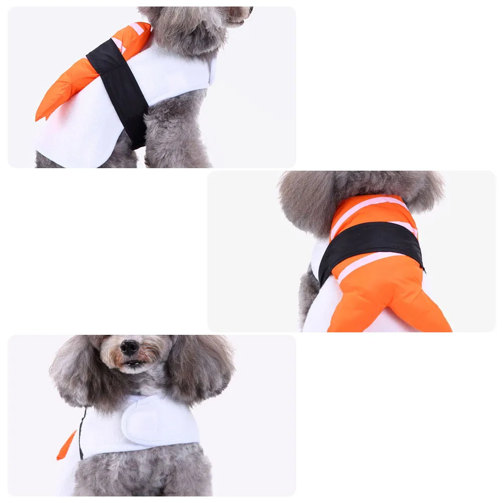 

Small Dog Clothes Funny ​​clothes Cute Outfits Pet Cosplay Costume Animal for Dogs Orange Party