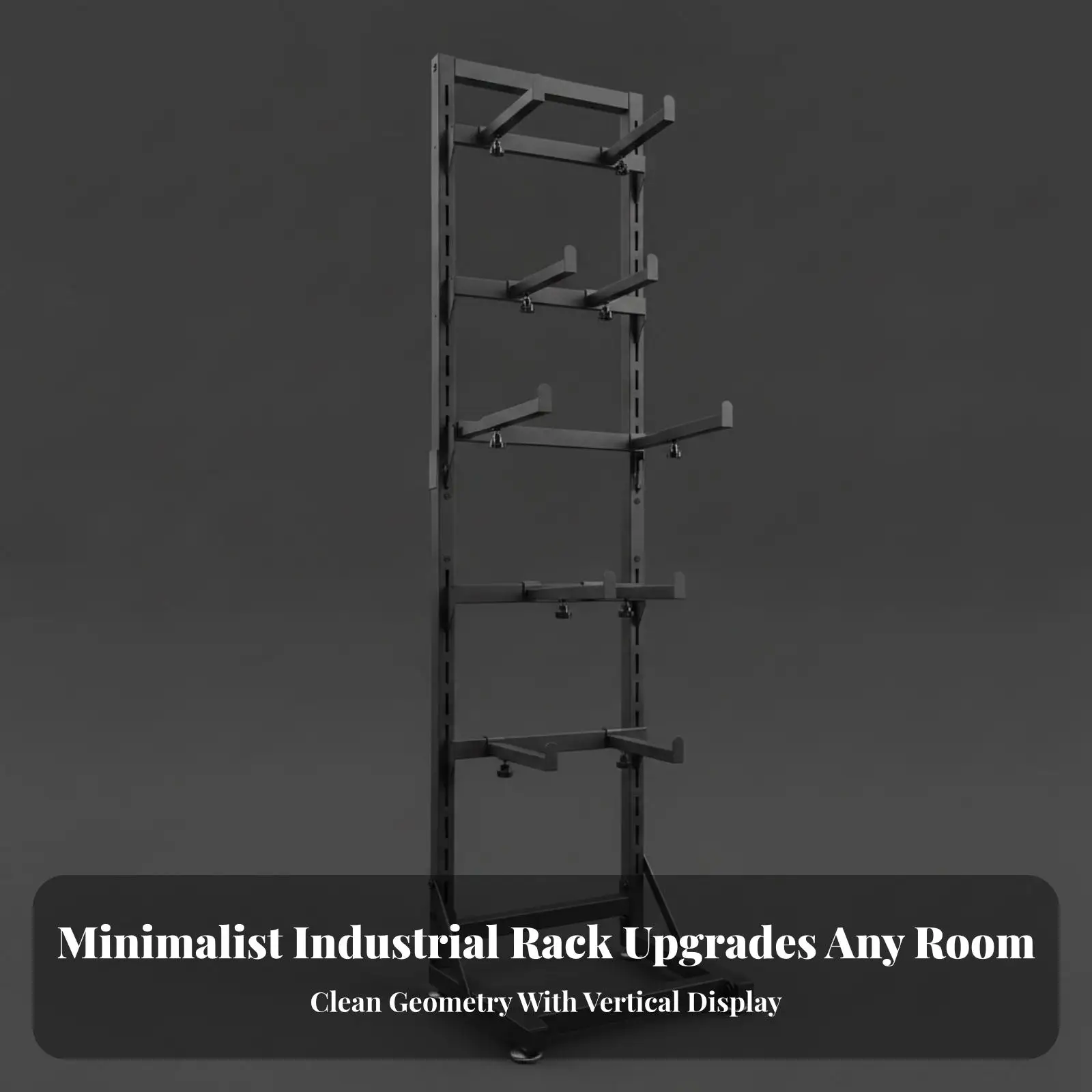 Adjustable Car Storage Rack in Black Metal for RC Car Kits to Build Display Stand with Precision Hooks