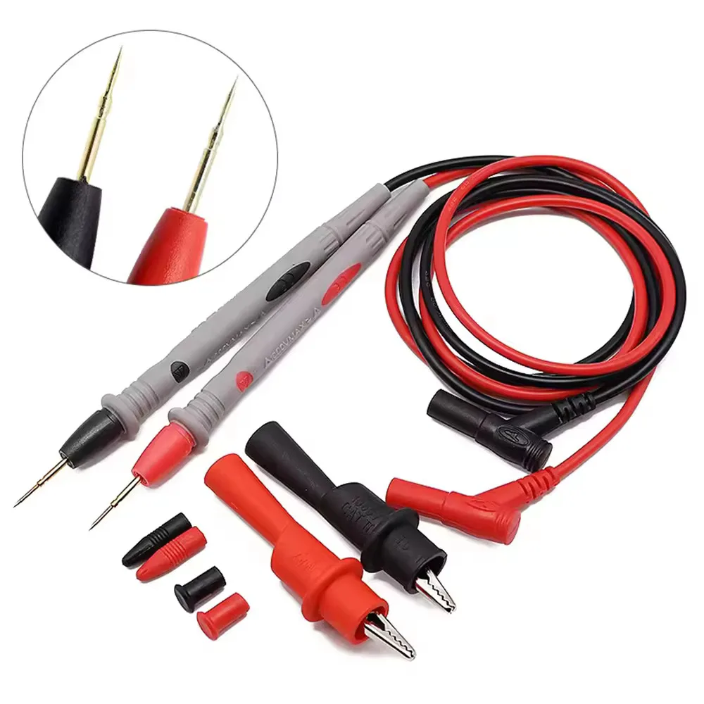 1000V 10A Universal Digital Multimeter Probe Test Leads Pen Tip For Multimeter Feelers Multimeter Wire Cable