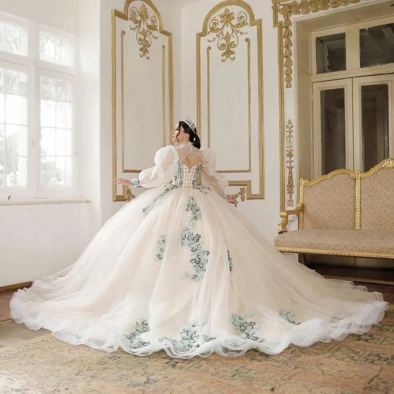 

Sexy Sweetheart Quinceanera Dresses Ball Gown Off The Shoulder Tulle Appliques Lace Beads Puffy Mexican Sweet 16 Dresses 15 Anos
