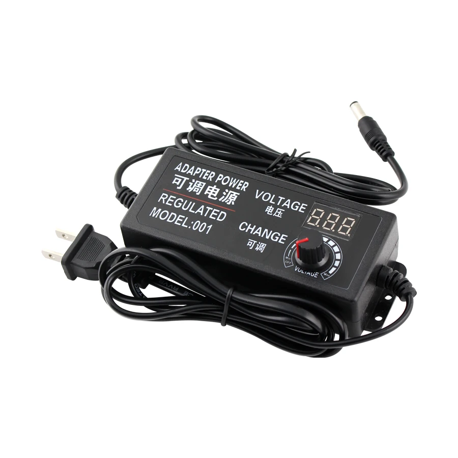 Universal Adapter Adjustable Transformer 220V To 12V Power Supply Adapters 3V-12V 3V-24V 9V-24V 2A 3A 5A DC Power Supply Charger