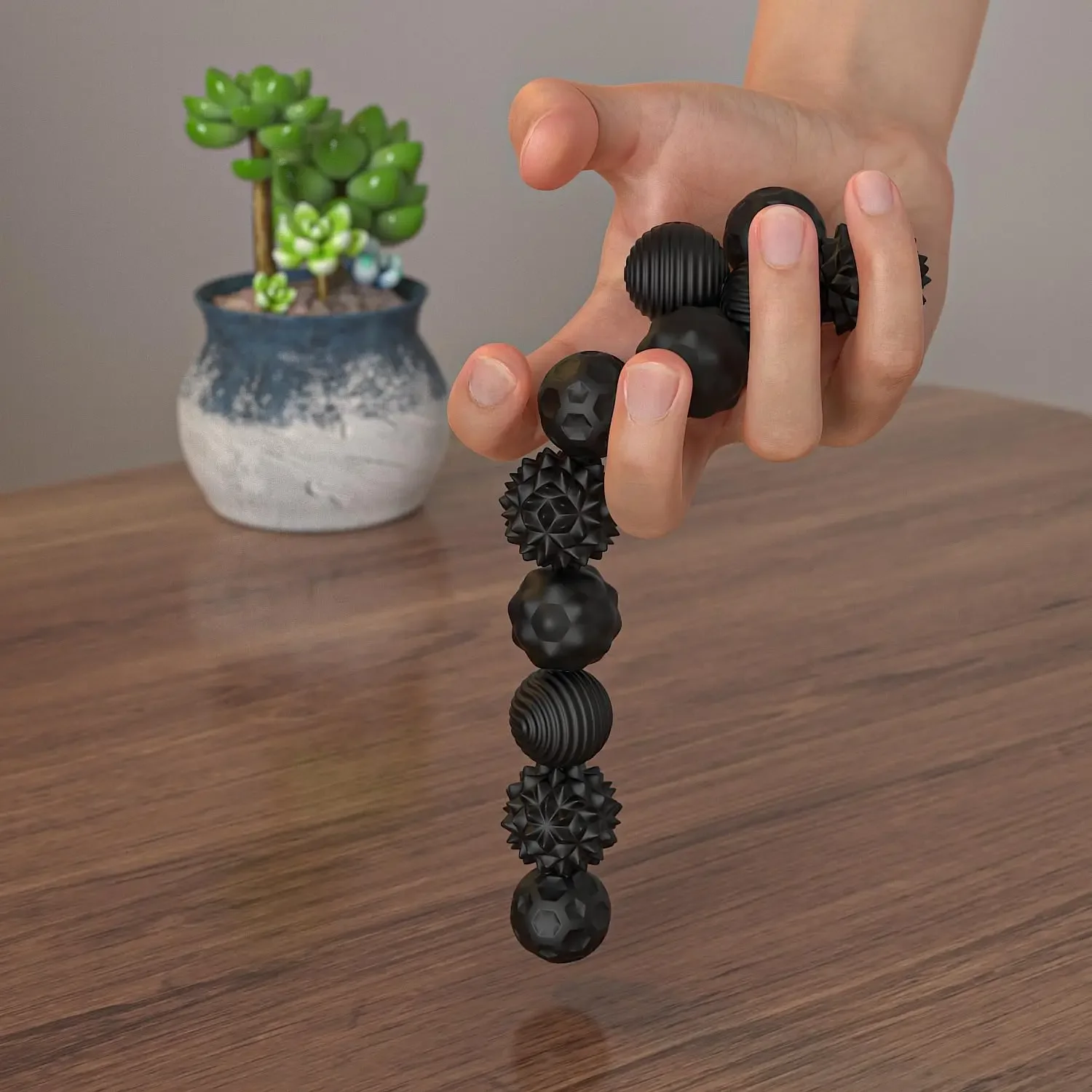 ซิลิโคน Magnetic Sensory Balls Fidget ของเล่นกังวลลูกบอลออทิสติก Calming Fidgeting ของเล่นเด็กผู้ใหญ่ความวิตกกังวลบรรเทาความเครียด Sensory ของเล่น