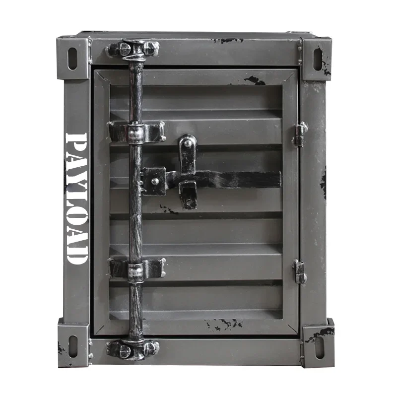 Creative Custom Vintage Industrial Theme Container Sofa Side Coffee Table Bedside Table Stool Bar Club Deco Library Furniture L