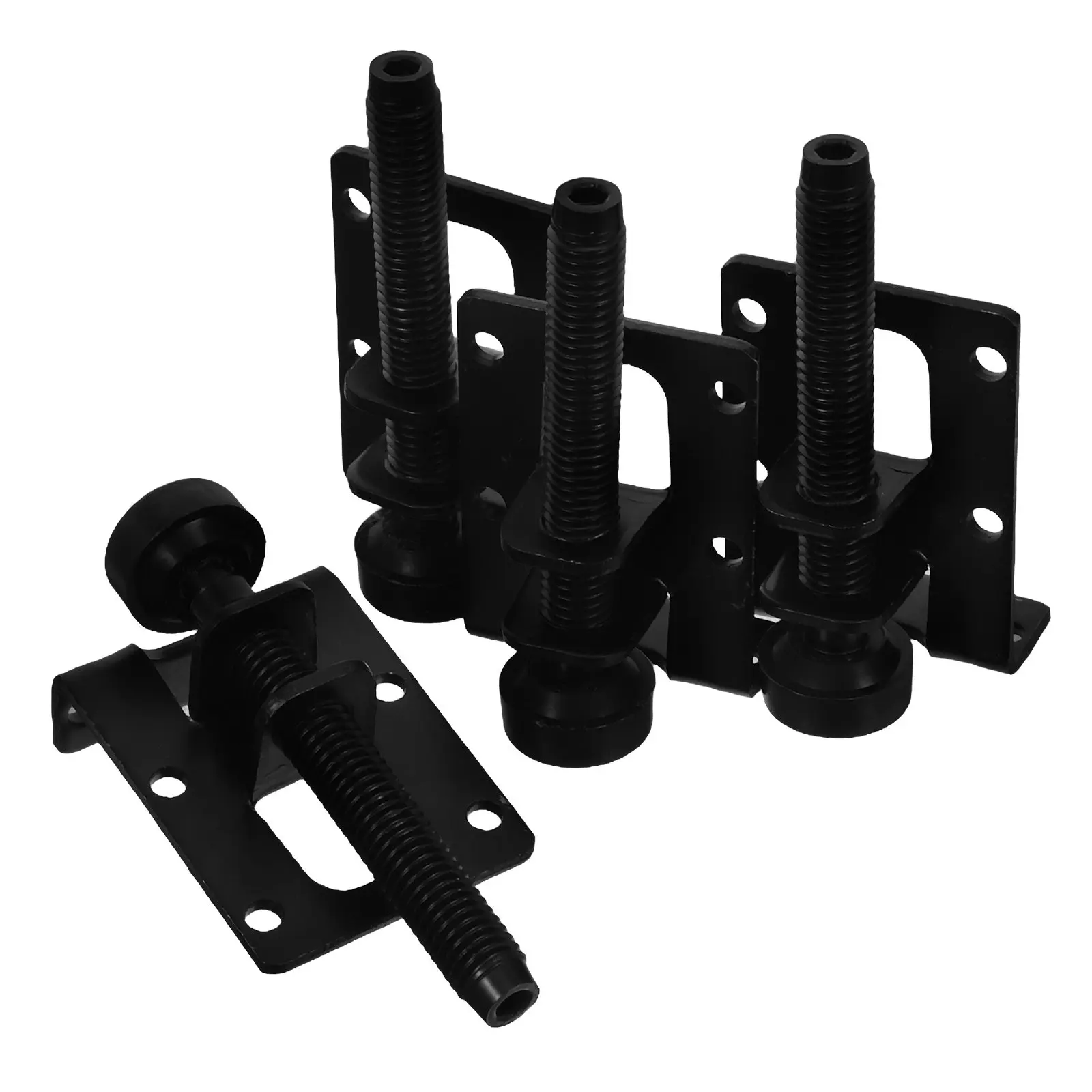 4pcs Furniture Adjustment Foot Pads Steel Heavy-duty 7CM Adjustable Furniture Leveling Feet Support For Cabinets Tables Chairs