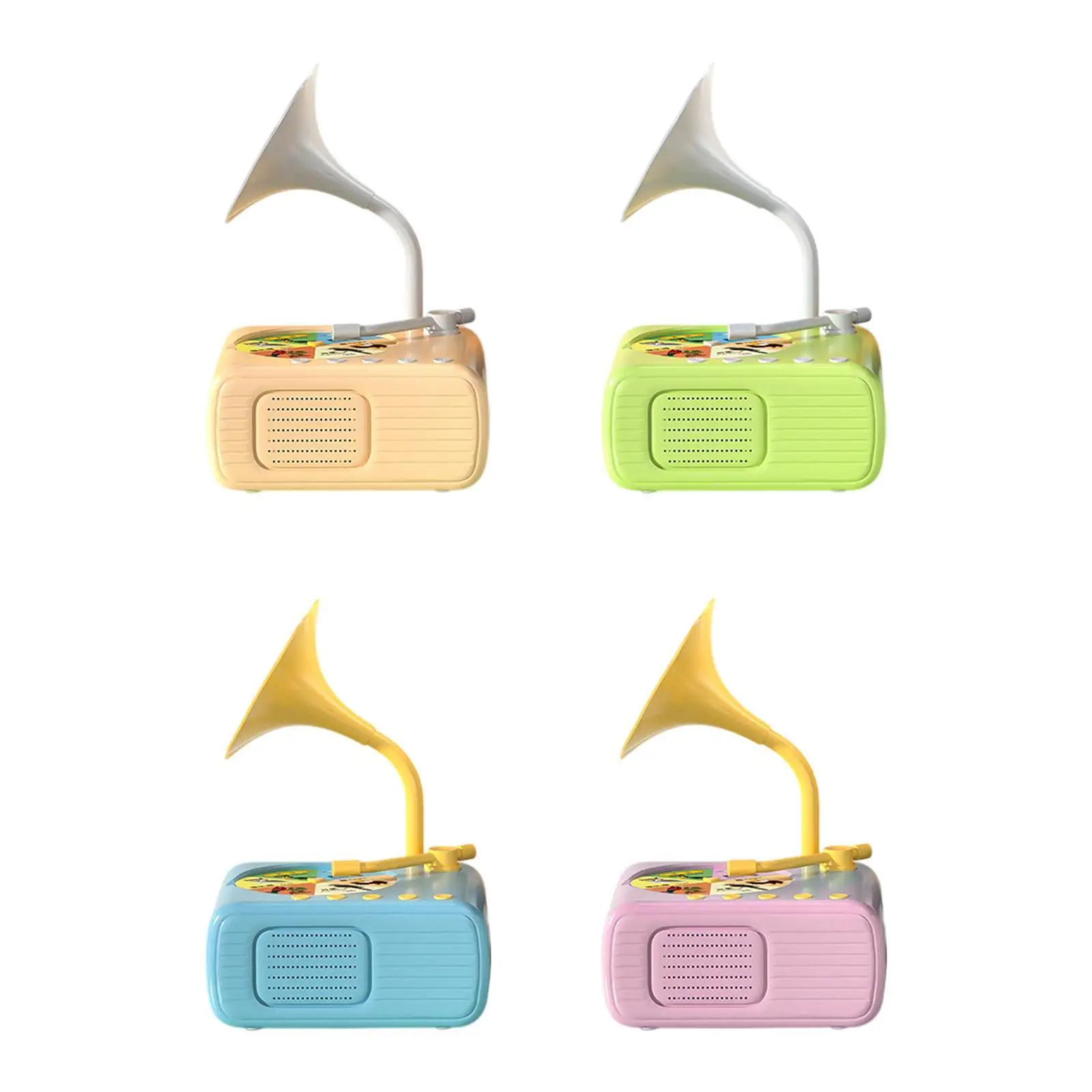 어린이 축음기 다용도 스토리텔링 장난감 창의적인 뮤직 박스 튼튼한 감각 장난감