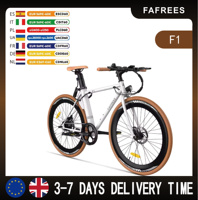 FAFREES F1 Electric Bike 250W Brushless Motor 7-Speed Transmission Mechanical Disc Brakes LED Display Electric Bike
