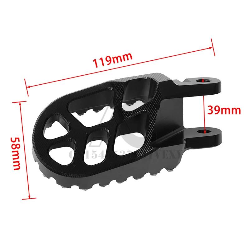 2020 Footrest Footpegs Foot Pedal Foot Pegs For Honda CR 80 85 CRF1000L CRF 1000 L DTC 2016 2017 XR250 XR400 XR650 KLX KLR