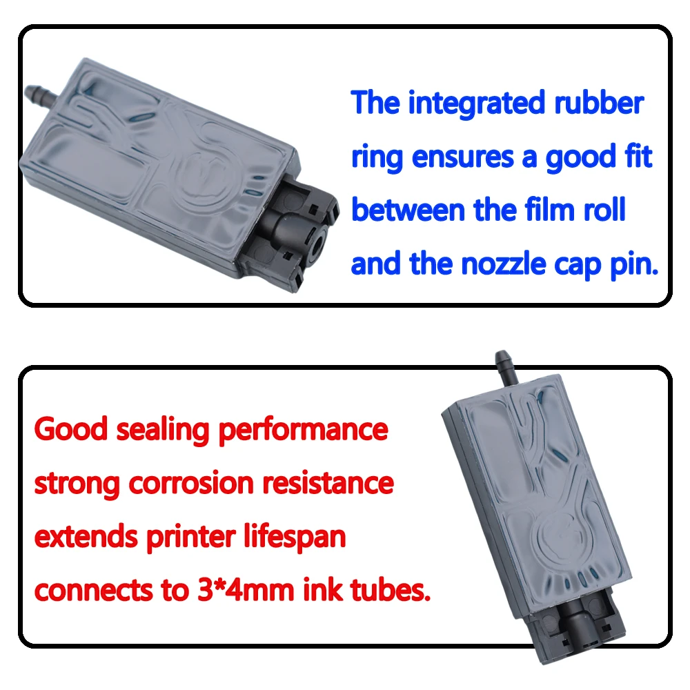 4PCS High Quality UV Damper for Epson Xp600 I3200 4720 I1600 Printhead for Water Based Ink Printer Parts