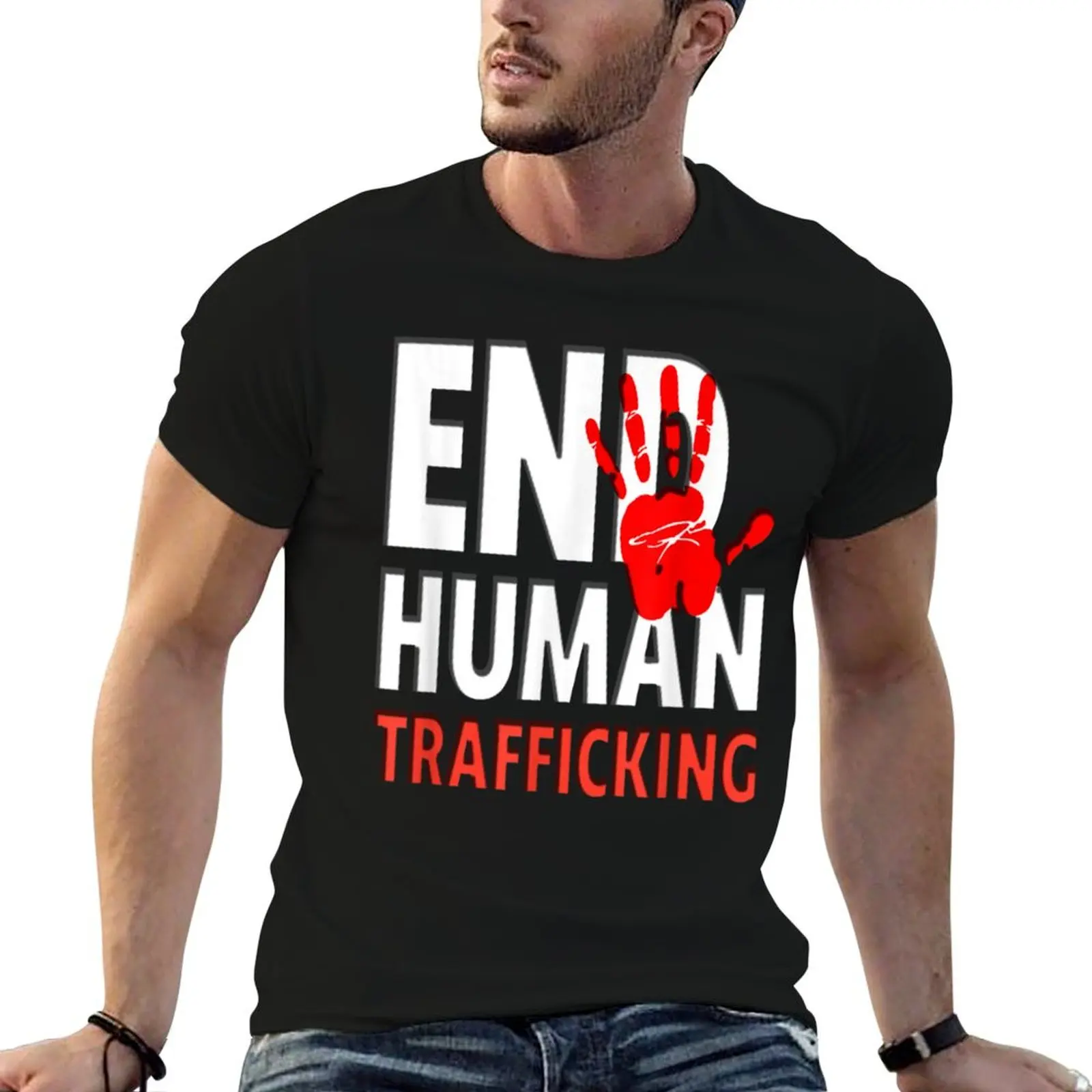 Stop Human Trafficking T-Shirt Breathable Lightweight Summer Top