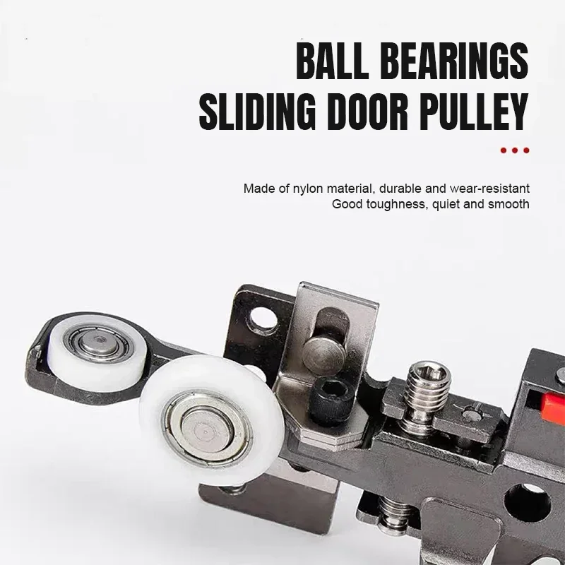 Factory Outlet Soft Closing Duty Lift Hanging Sliding Door Wheel Buffer Roller Hardware