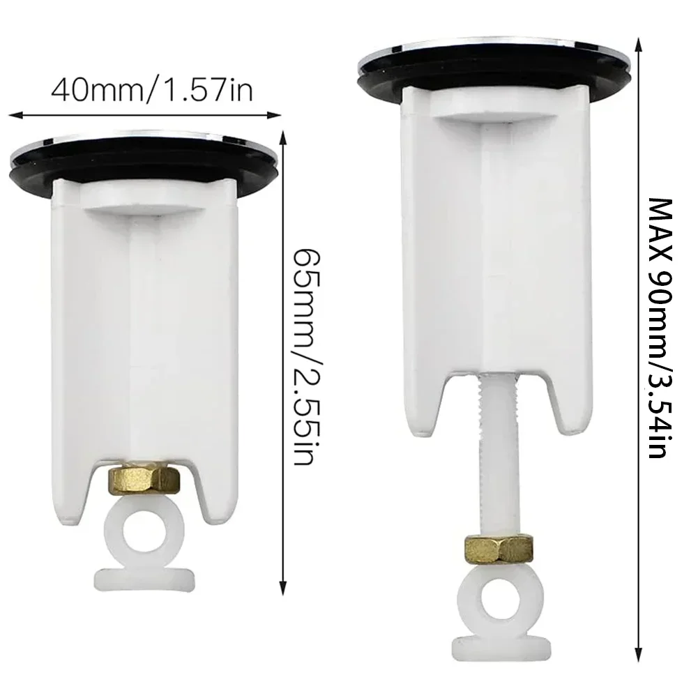 

Пробка для раковины 4 см, медная крышка, выдвижная заглушка, сменная пробка для слива раковины в ванной комнате, аксессуары для слива раковины