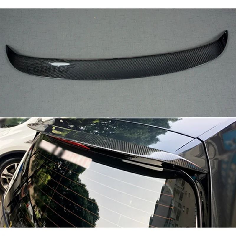 

For Volkswagen Golf 7/7.5 GTI R Line modified carbon fiber spoiler special fixed wind wing top wing 2014-2018