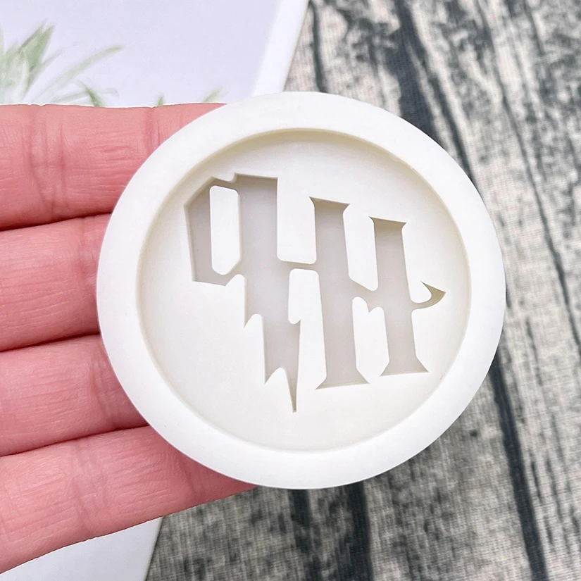 Halloween Letter Silicone Mold Sugarcraft Cupcake Chocolate Baking Mould Fondant Cake Decorating Tools