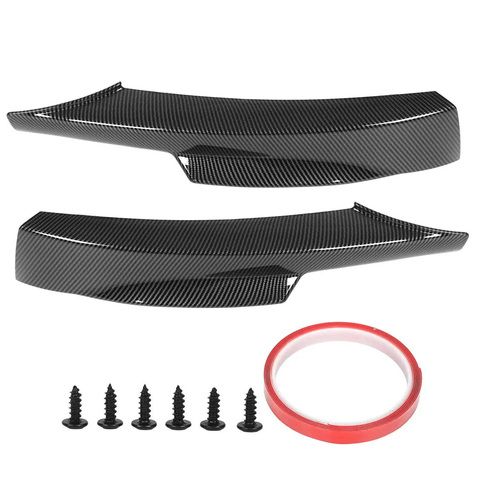 

Car Bumper Corner Guard Sporty Look Anti Collision Front Bumper Lip Self Adhesive for e90 M Sport LCI Sedan 2009-2012
