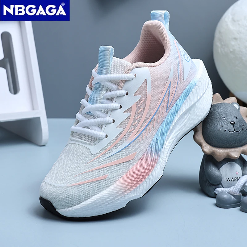 Lightweight Sports Women's Breathable Running Shoes Casual Comfortable Shock-Absorbing Outdoor Walking Sneakers Nonskid