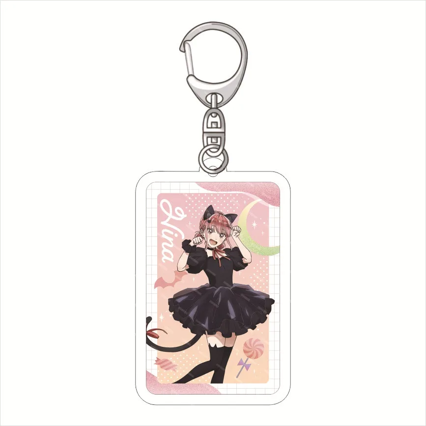 55MM Anime Blue Box Acrylic Keychain Chōno Hina Kano Chinatsu Inomata Taiki Figure Pendant Exquisite Gifts view 2