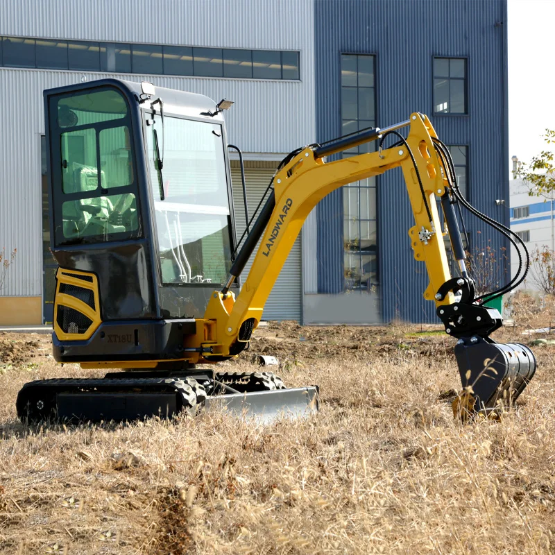 Landwirtschaftlicher hochwertiger Bagger 3500 kg Kubota Haushalts-Raupen-Minibagger EPA Euro 5 China 1,6 Tonnen kleiner Bagger kundenspezifisch