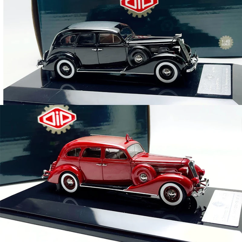 Maßstab 1:43 ZIS-101A Sowjetischer Luxus Klassische Limousine Simulation Harz Automodell Statische Anzeige Sammlerstück Geschenk Souvenir Dekoration