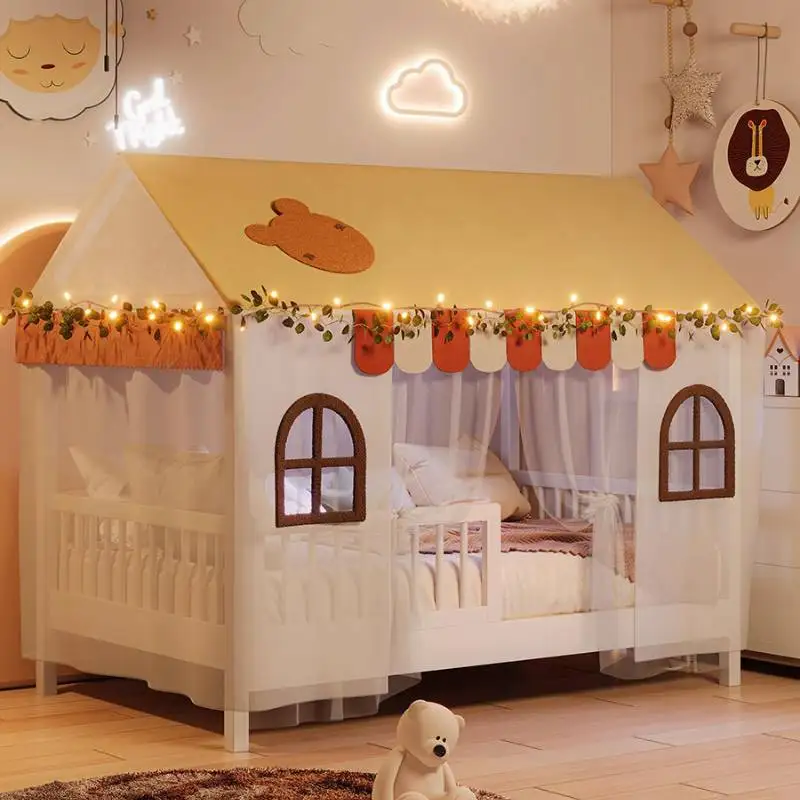 

Safety Wooden Kids Beds Storage Simple Luxuce Single Design Boys Kids Bed Style Modern Custom Camas Infantiles Furniture Home