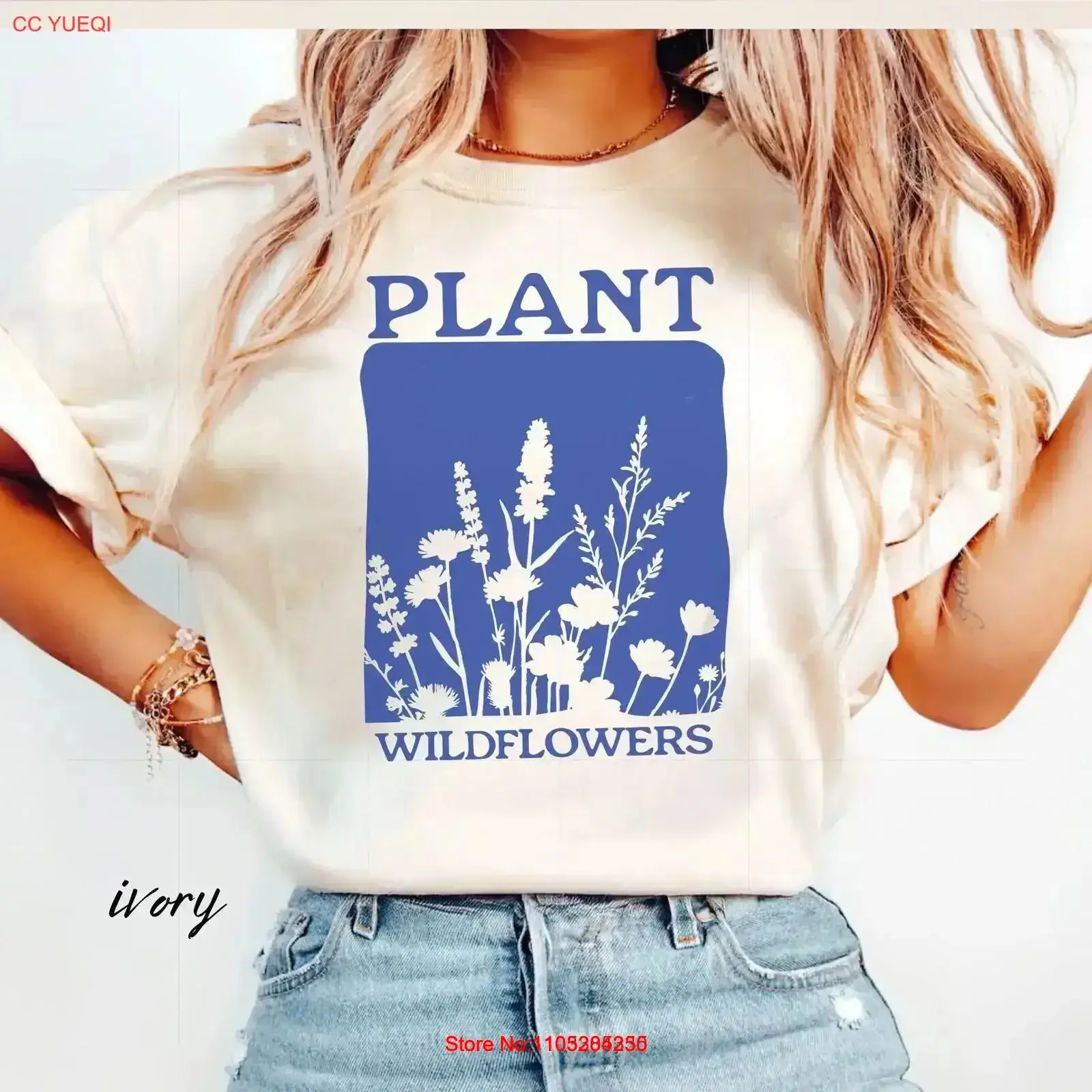 Retro Plant Native T Shirt Vintage Cottagecore Aesthetic Wildflower Garden Style Gardening Lover Soft Girl Y2K Washed vintage