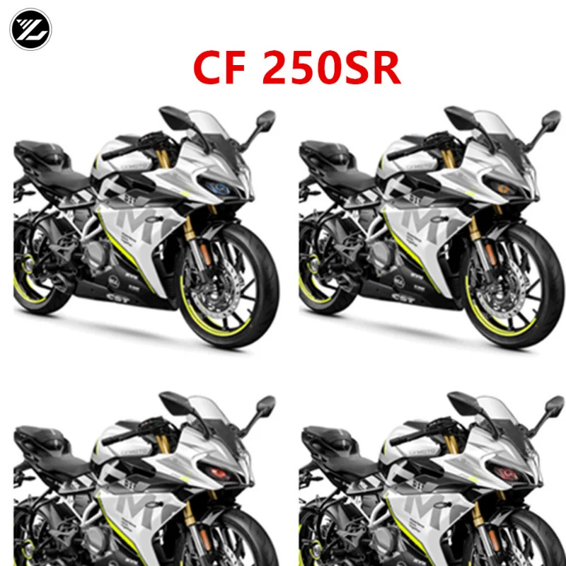 Motorcycle Accessories Front Fairing Headlight Guard Sticker Head light protection Sticker For CFMOTO Cf250sr CF250 SR 250 SR CF