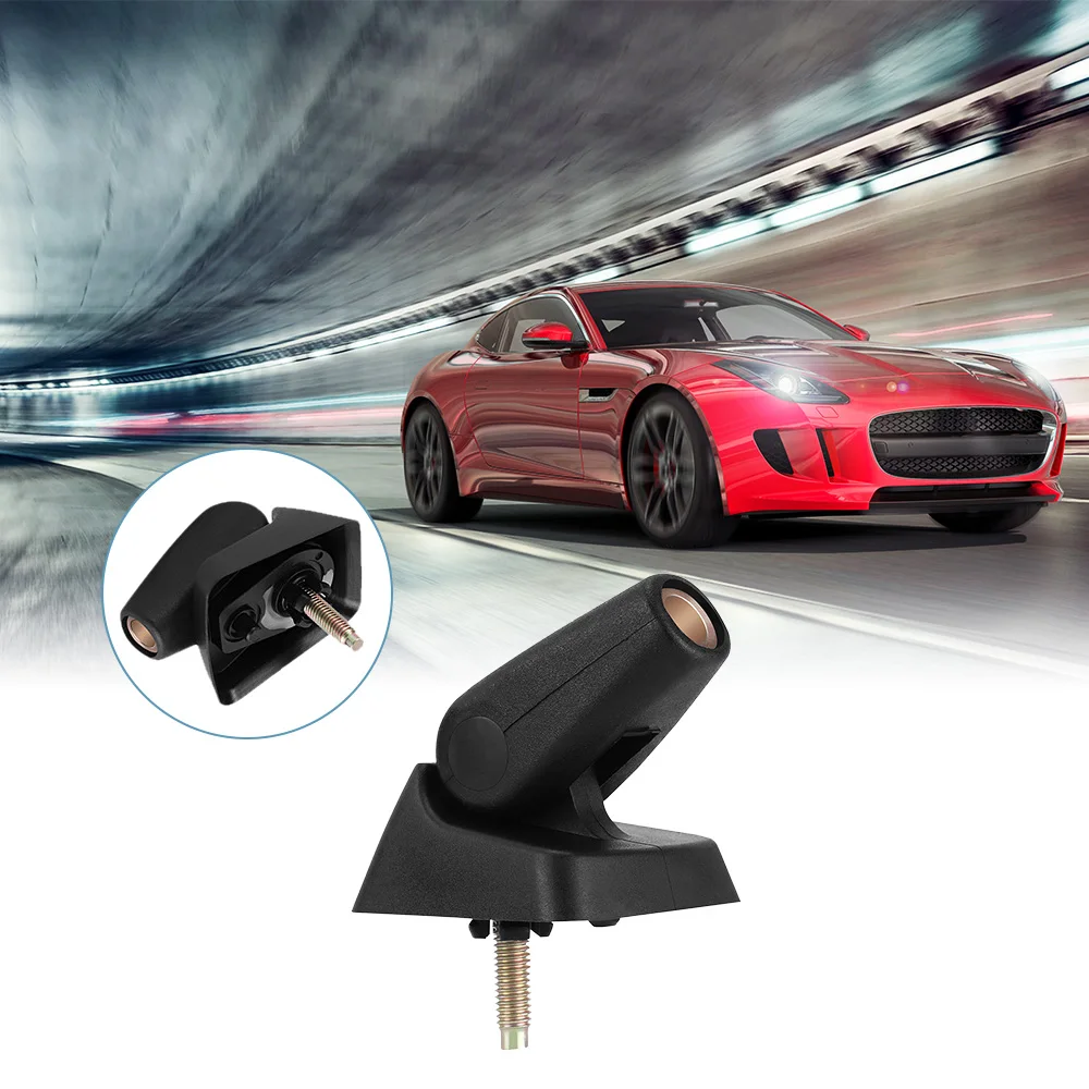 Car Roof Aerial Antenna Base Waterproof Single Amplified Pedestal Wide Coverage Practical Mount Holder Accessories