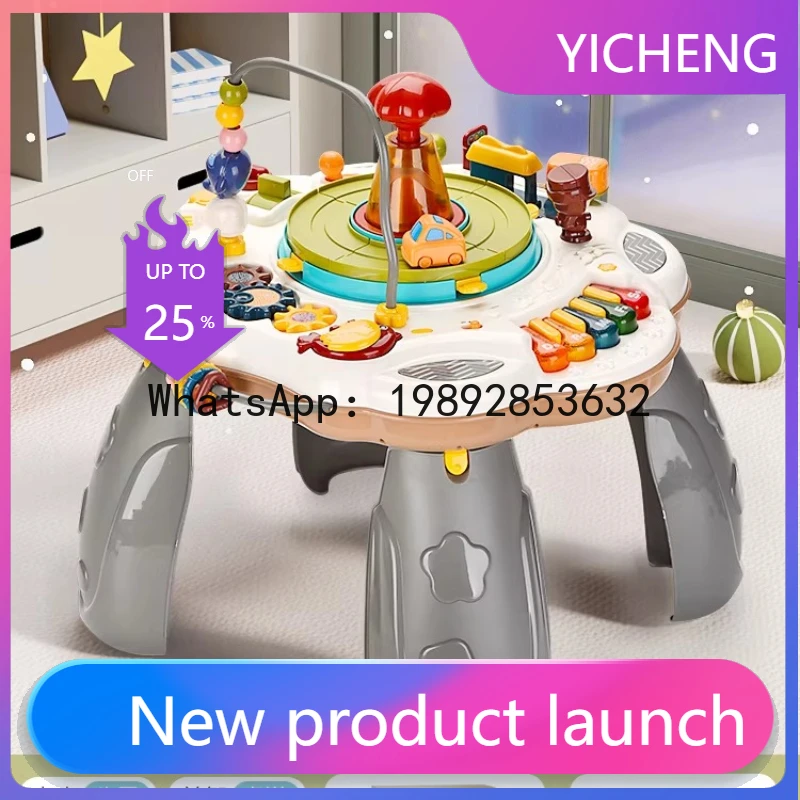 Game Table Infant Baby Toys 0 to 1 Years Old Educational Children's First Birthday Gift