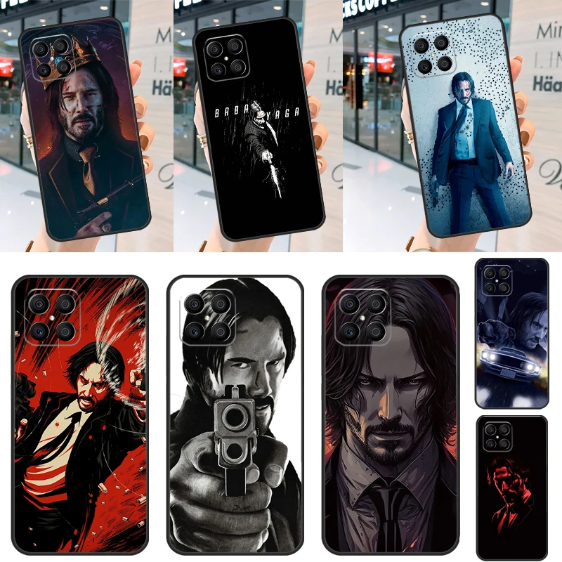 John Wick For Huawei Honor Magic 5 Lite X8 X9 50 70 P20 P30 P40 P50 P60 Pro Nova 9 5T P Smart Z Case