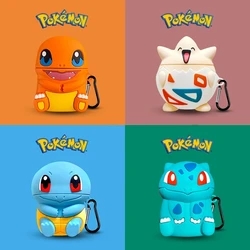 Cute Cartoon Eevee Squirtle Bulbasaur For Airpods 1 2 3 Pro Pro 2 Case Silicone Earphone Case Accessories Cover